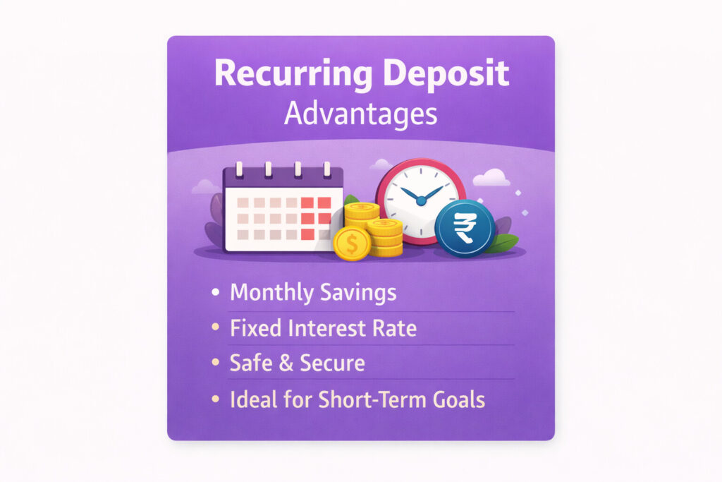 Recurring Deposit (RD) in India – Interest Rates, Benefits & RD Calculator Guide