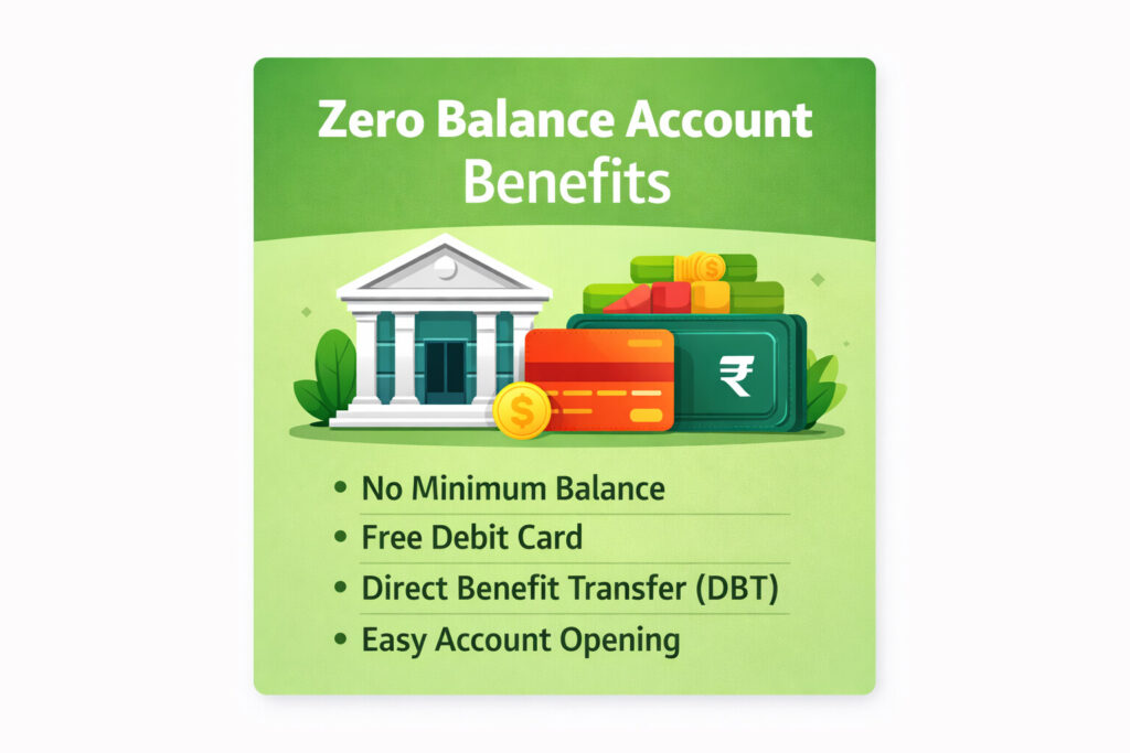 Zero Balance Account Opening – Eligibility, Documents & Best Banks