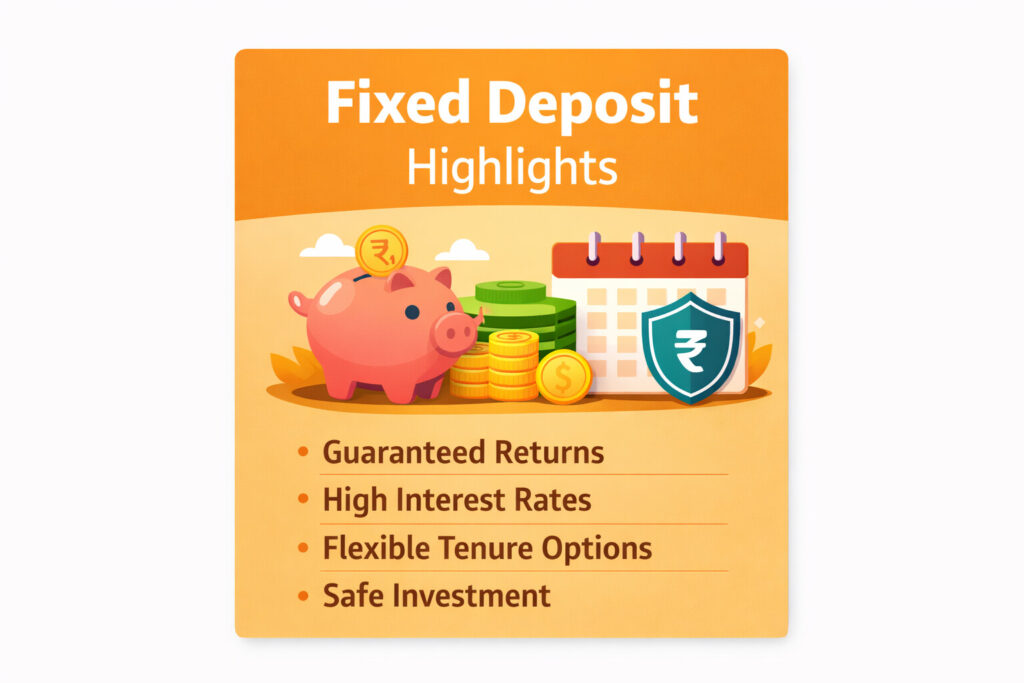 Fixed Deposit Interest Rates in India – Best FD Banks, Returns & Calculator